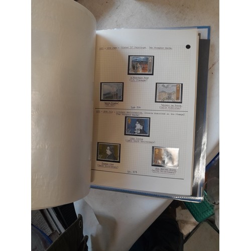 112 - Stamps : GB mostly QE II in 6 x albums plus a few pages, a few mint but mostly used