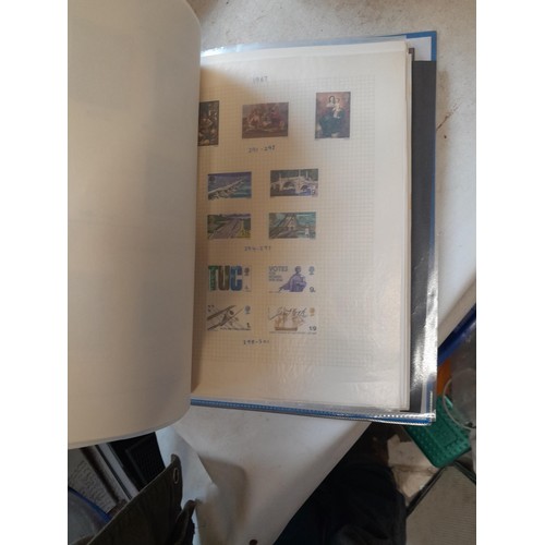 112 - Stamps : GB mostly QE II in 6 x albums plus a few pages, a few mint but mostly used