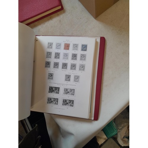 112 - Stamps : GB mostly QE II in 6 x albums plus a few pages, a few mint but mostly used