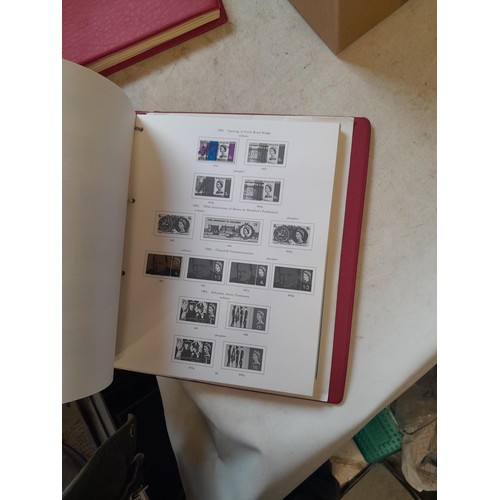 112 - Stamps : GB mostly QE II in 6 x albums plus a few pages, a few mint but mostly used