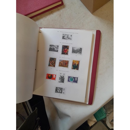 112 - Stamps : GB mostly QE II in 6 x albums plus a few pages, a few mint but mostly used