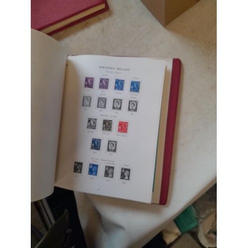 112 - Stamps : GB mostly QE II in 6 x albums plus a few pages, a few mint but mostly used