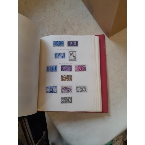 112 - Stamps : GB mostly QE II in 6 x albums plus a few pages, a few mint but mostly used