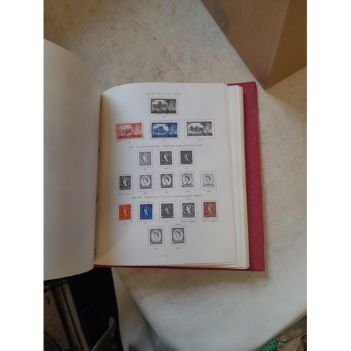 112 - Stamps : GB mostly QE II in 6 x albums plus a few pages, a few mint but mostly used