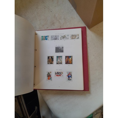 112 - Stamps : GB mostly QE II in 6 x albums plus a few pages, a few mint but mostly used