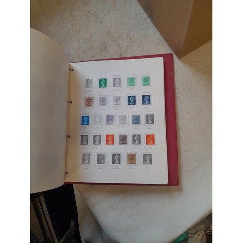 112 - Stamps : GB mostly QE II in 6 x albums plus a few pages, a few mint but mostly used