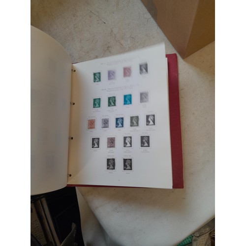 112 - Stamps : GB mostly QE II in 6 x albums plus a few pages, a few mint but mostly used