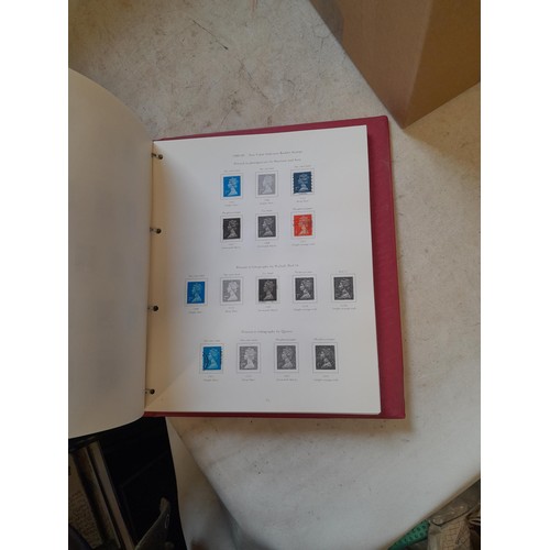 112 - Stamps : GB mostly QE II in 6 x albums plus a few pages, a few mint but mostly used