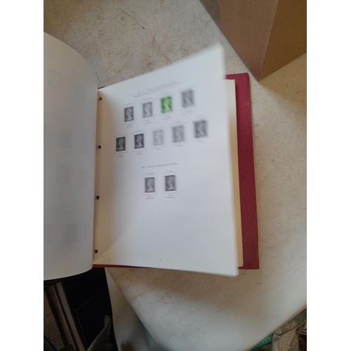 112 - Stamps : GB mostly QE II in 6 x albums plus a few pages, a few mint but mostly used