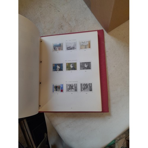 112 - Stamps : GB mostly QE II in 6 x albums plus a few pages, a few mint but mostly used