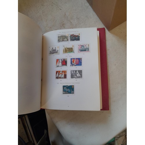 112 - Stamps : GB mostly QE II in 6 x albums plus a few pages, a few mint but mostly used