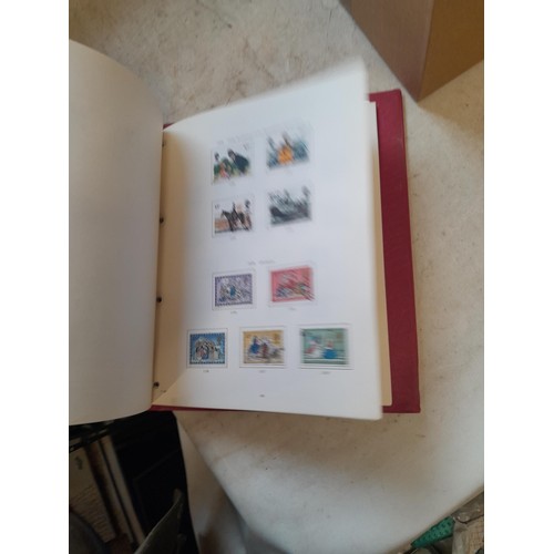 112 - Stamps : GB mostly QE II in 6 x albums plus a few pages, a few mint but mostly used