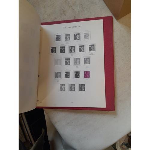 112 - Stamps : GB mostly QE II in 6 x albums plus a few pages, a few mint but mostly used