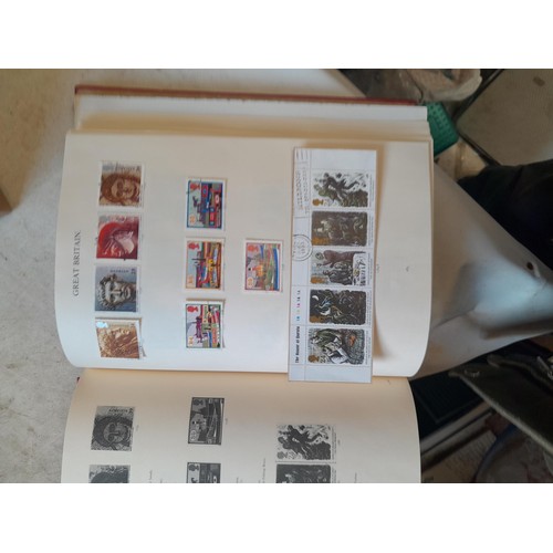 112 - Stamps : GB mostly QE II in 6 x albums plus a few pages, a few mint but mostly used