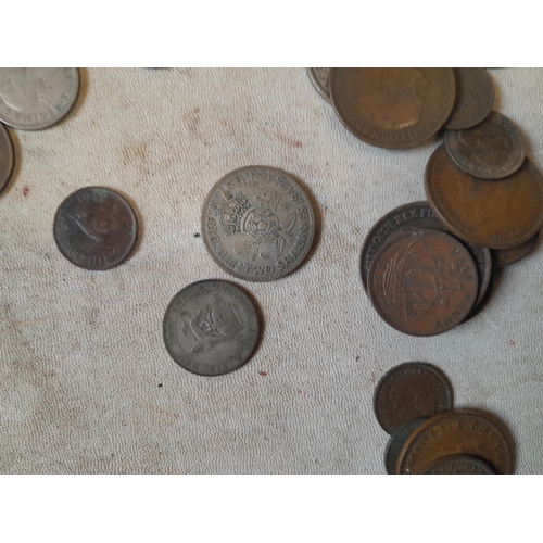 177 - Coins : GB coins, Crowns, small amount of silver included