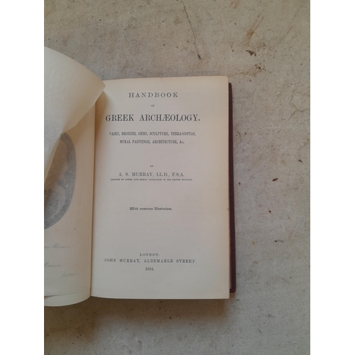 247 - Single volume : Greek Archaeology 1892