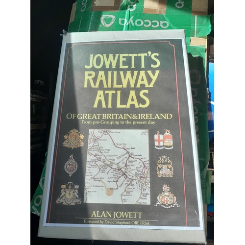 7 - Box of books : railway interest and others, key date newspapers  (note multiple photographs)