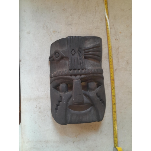 50 - Ethnographic and tribal interest : 20th century carved African mask