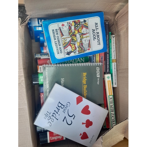 68 - Box of books : Computing and card game (bridge ) interest