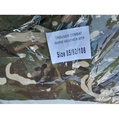 123 - Mainly New Old Stock : Army Surplus, fatigues, jackets , combats etc.