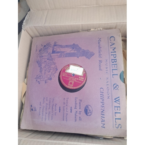 217 - Box of 78 shellac records mainly classical from major labels