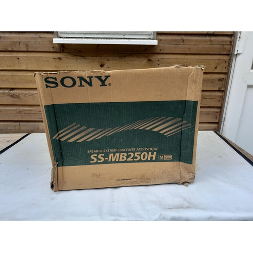 326 - Boxed pair of Sony SS MB 250 H speakers