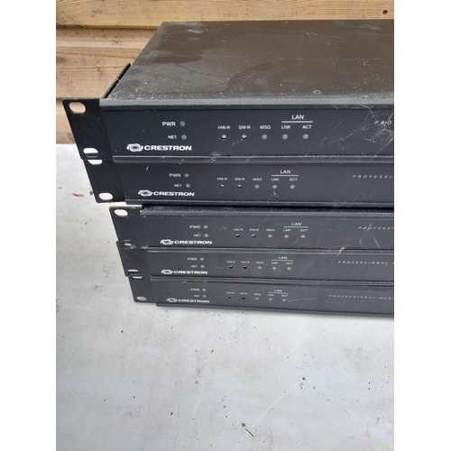 333 - Crestron monitor panel & 4 x MC 2 E media control panels