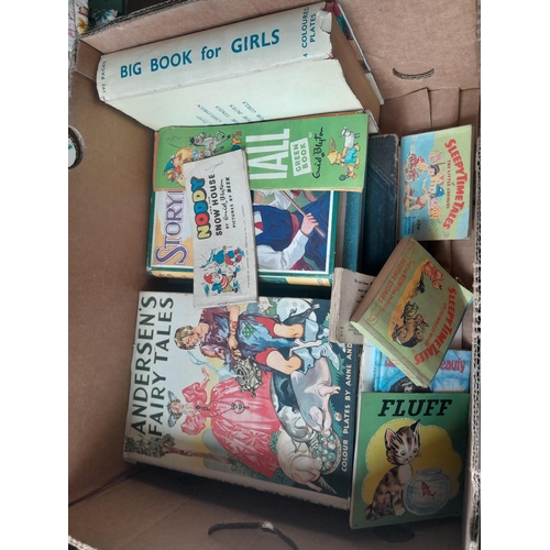 421 - Box of mainly vintage childrens books