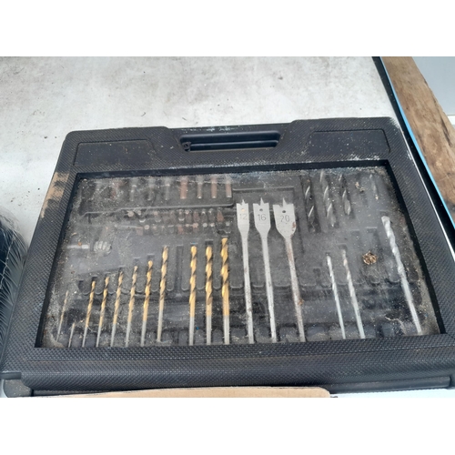 446 - Mainly new old stock : tools : drill, spanner and driver sets,