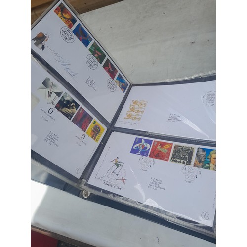 1A - 3 x albums of Stamp First Day Covers