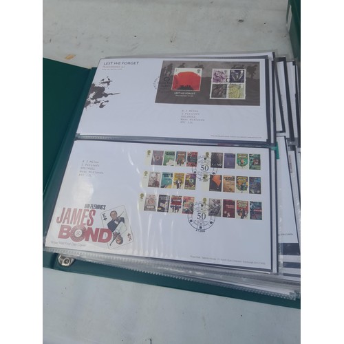 1A - 3 x albums of Stamp First Day Covers