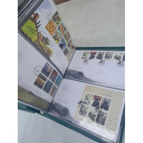 1A - 3 x albums of Stamp First Day Covers