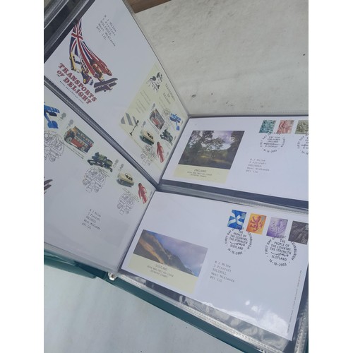 1A - 3 x albums of Stamp First Day Covers