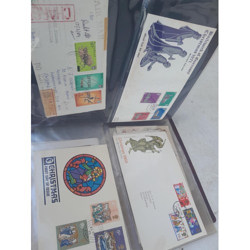 5 - 5 x albums of Stamp First Day Covers with some postal history  (approx 12 kg)