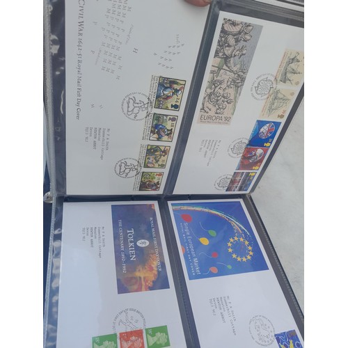 5 - 5 x albums of Stamp First Day Covers with some postal history  (approx 12 kg)