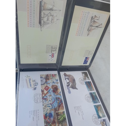 5 - 5 x albums of Stamp First Day Covers with some postal history  (approx 12 kg)