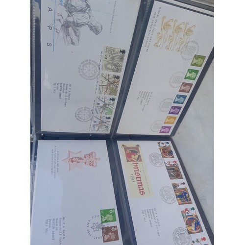 5 - 5 x albums of Stamp First Day Covers with some postal history  (approx 12 kg)