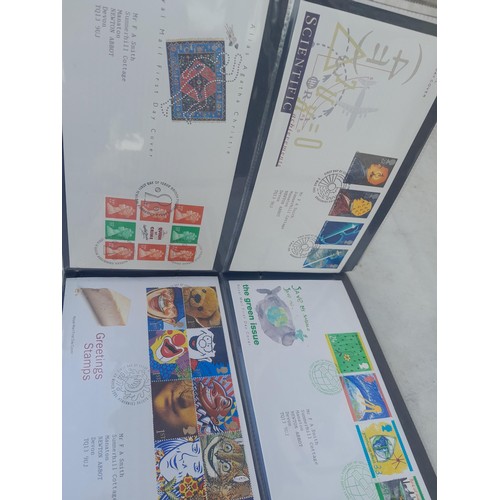 5 - 5 x albums of Stamp First Day Covers with some postal history  (approx 12 kg)