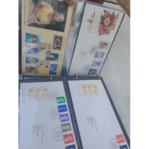 5 - 5 x albums of Stamp First Day Covers with some postal history  (approx 12 kg)