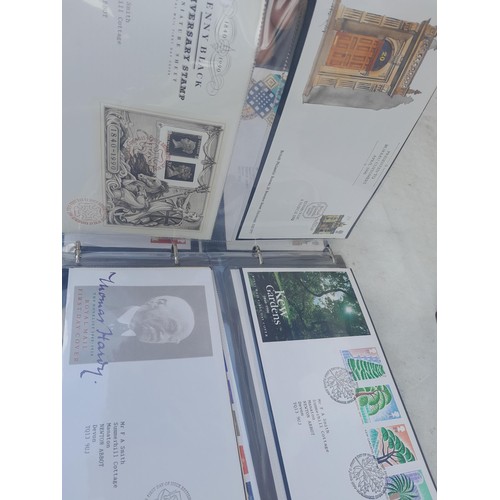 5 - 5 x albums of Stamp First Day Covers with some postal history  (approx 12 kg)