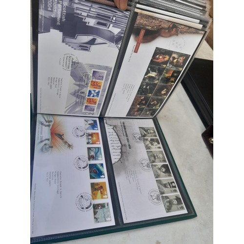 5 - 5 x albums of Stamp First Day Covers with some postal history  (approx 12 kg)