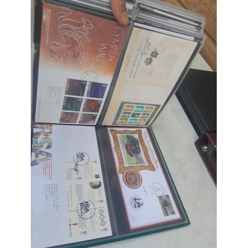 5 - 5 x albums of Stamp First Day Covers with some postal history  (approx 12 kg)