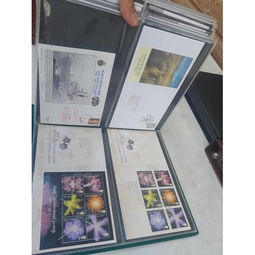 5 - 5 x albums of Stamp First Day Covers with some postal history  (approx 12 kg)