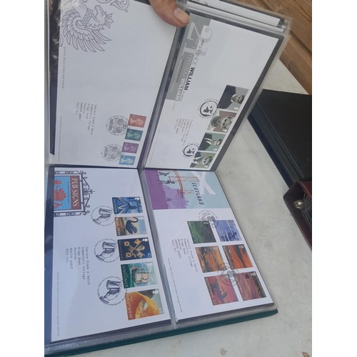 5 - 5 x albums of Stamp First Day Covers with some postal history  (approx 12 kg)