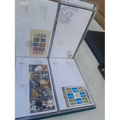 5 - 5 x albums of Stamp First Day Covers with some postal history  (approx 12 kg)