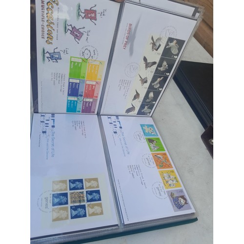 5 - 5 x albums of Stamp First Day Covers with some postal history  (approx 12 kg)