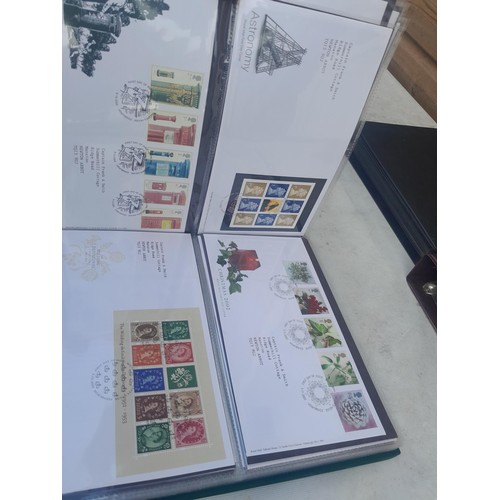 5 - 5 x albums of Stamp First Day Covers with some postal history  (approx 12 kg)