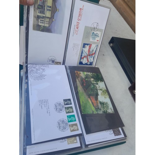 5 - 5 x albums of Stamp First Day Covers with some postal history  (approx 12 kg)