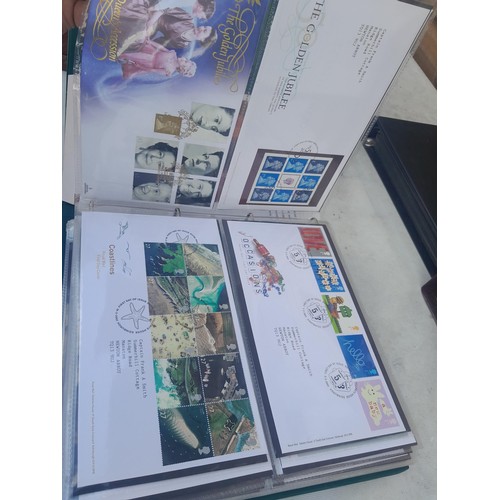 5 - 5 x albums of Stamp First Day Covers with some postal history  (approx 12 kg)