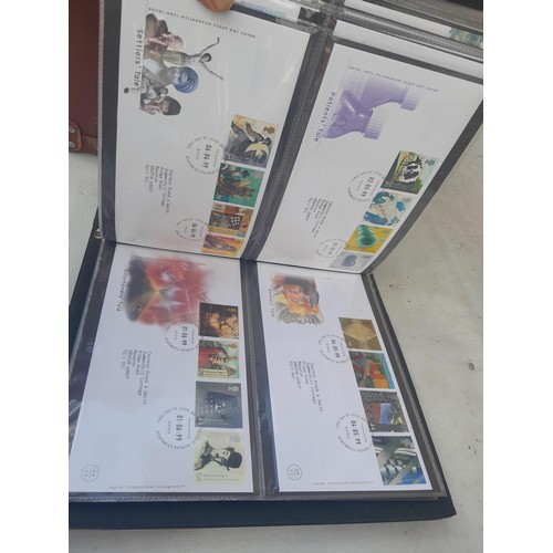 5 - 5 x albums of Stamp First Day Covers with some postal history  (approx 12 kg)